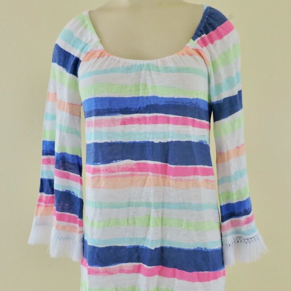 Lilly Pulitzer Cats Meow Striped Cover Up